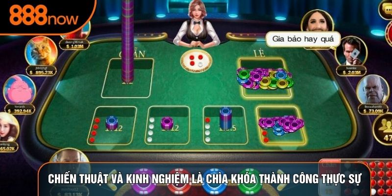Chiến thuật và kinh nghiệm là chìa khóa thành công thực sự
