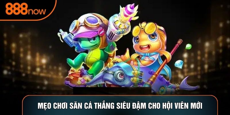 Mẹo chơi săn cá thắng siêu đậm cho hội viên mới