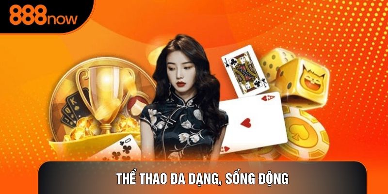 Thể thao đa dạng, sống động